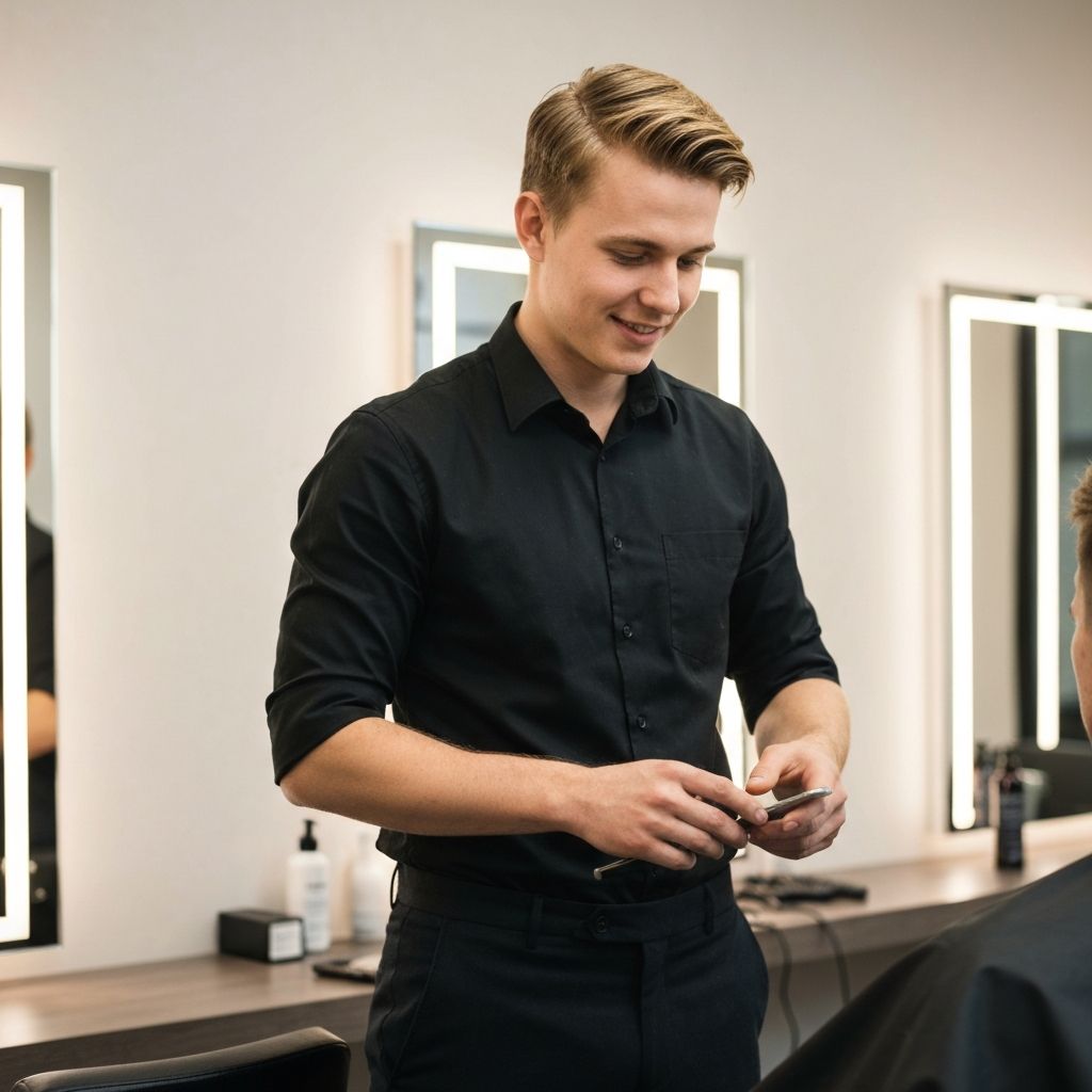 Como organizar a agenda da barbearia sem depender só do WhatsApp